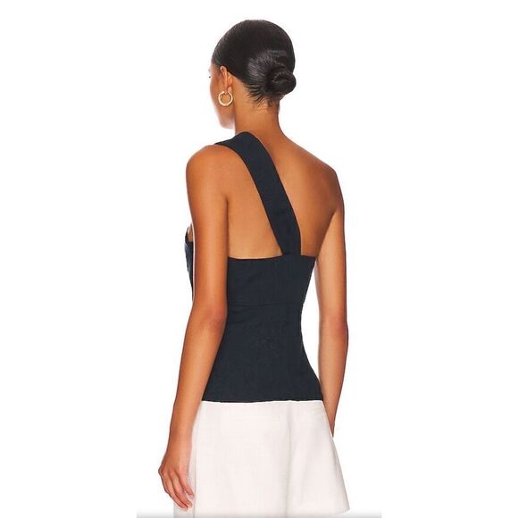 Veronica Beard Belinda Top in Ink NWT Size 8 - Picture 3 of 9